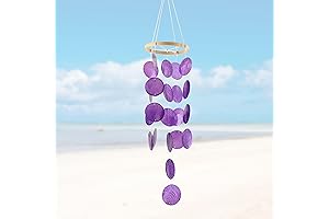 Capiz Wind Chimes for Tranquil Summer Melodies