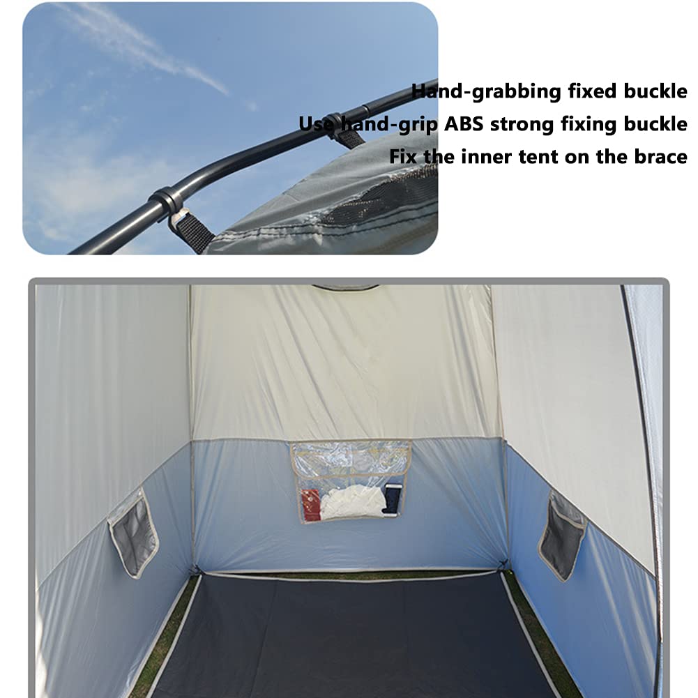 Portabile Tenda Pop-Up Campeggio per la Privacy, Spiaggia Tenda Spogliatoio, per Spiaggia in Campeggio Esterni, Ia Privacy, Campeggio, WC, Spogliatoio 160 * 160 * 240CM
