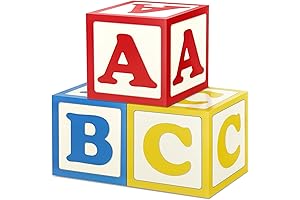 Cubos para Decoración de Fiesta: Transforma tu Celebración con la Magia del Alfabeto