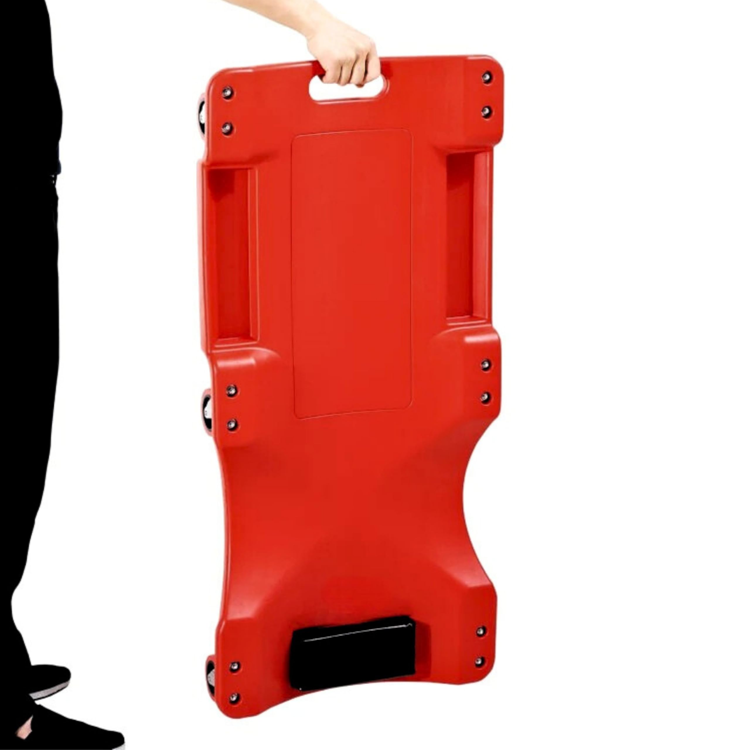 YASTA Carrello sotto Auto da Meccanico Auto Roll Sdraio Officina con Poggiatesta 90 cm Lettino Sottovettura Riparazioni con 6 Ruote