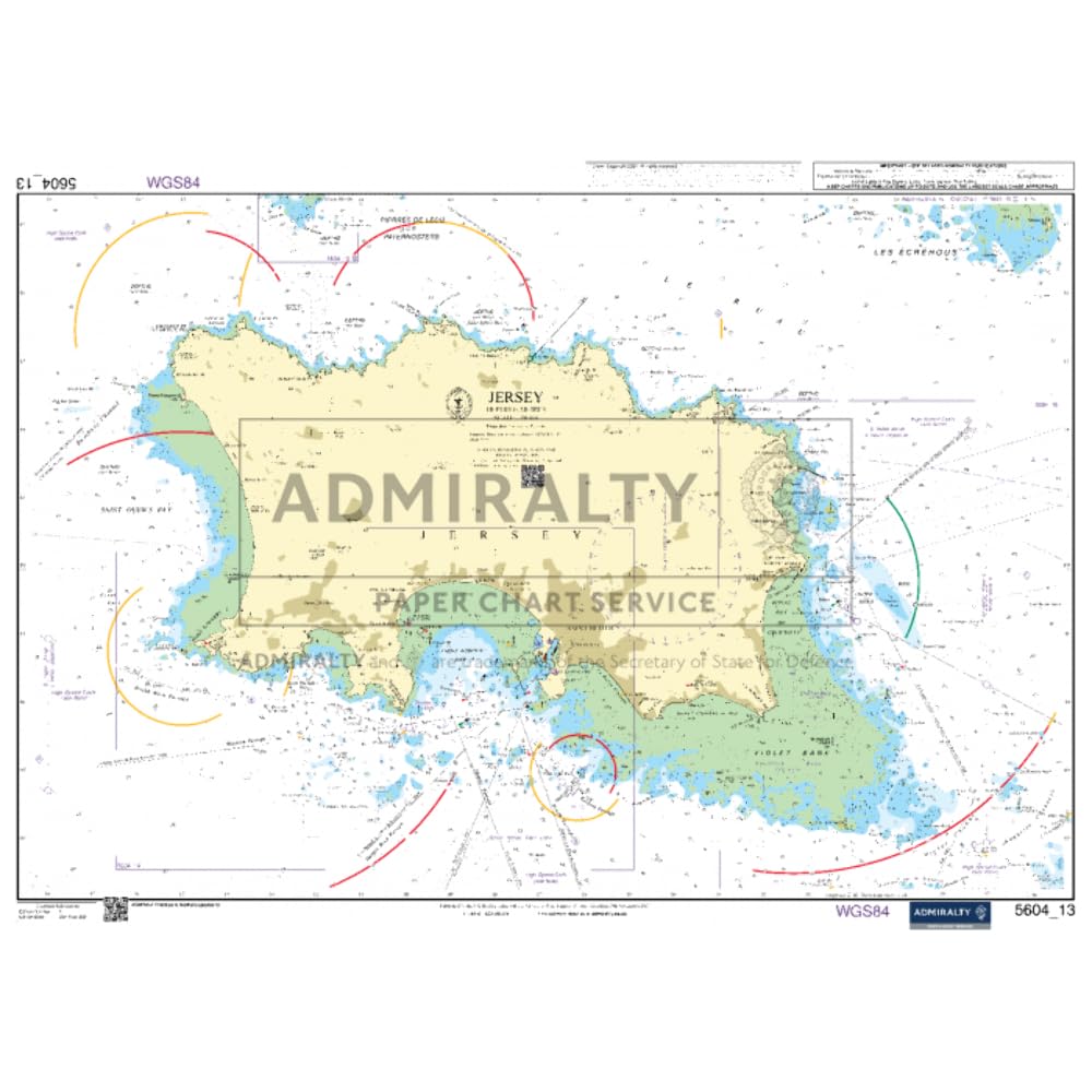 Admiralty Small Craft Chart 5604_13 – Jersey