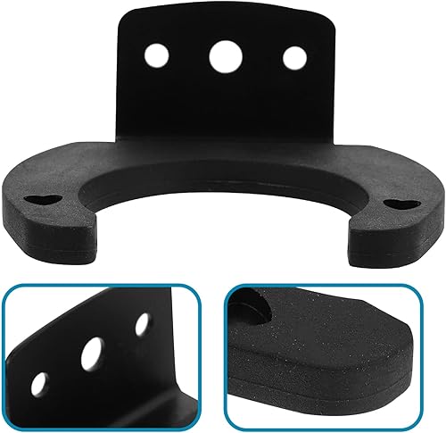 Miniatura 2 de ARTIBETTER Soporte de micrófono para soporte de micrófono - 4 piezas de soporte de pared para colgar abrazadera de estante para oficina en casa -