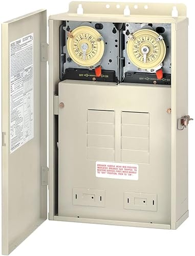 Intermatic T30404R Panel de control de piscina/spa 2xT104M, color