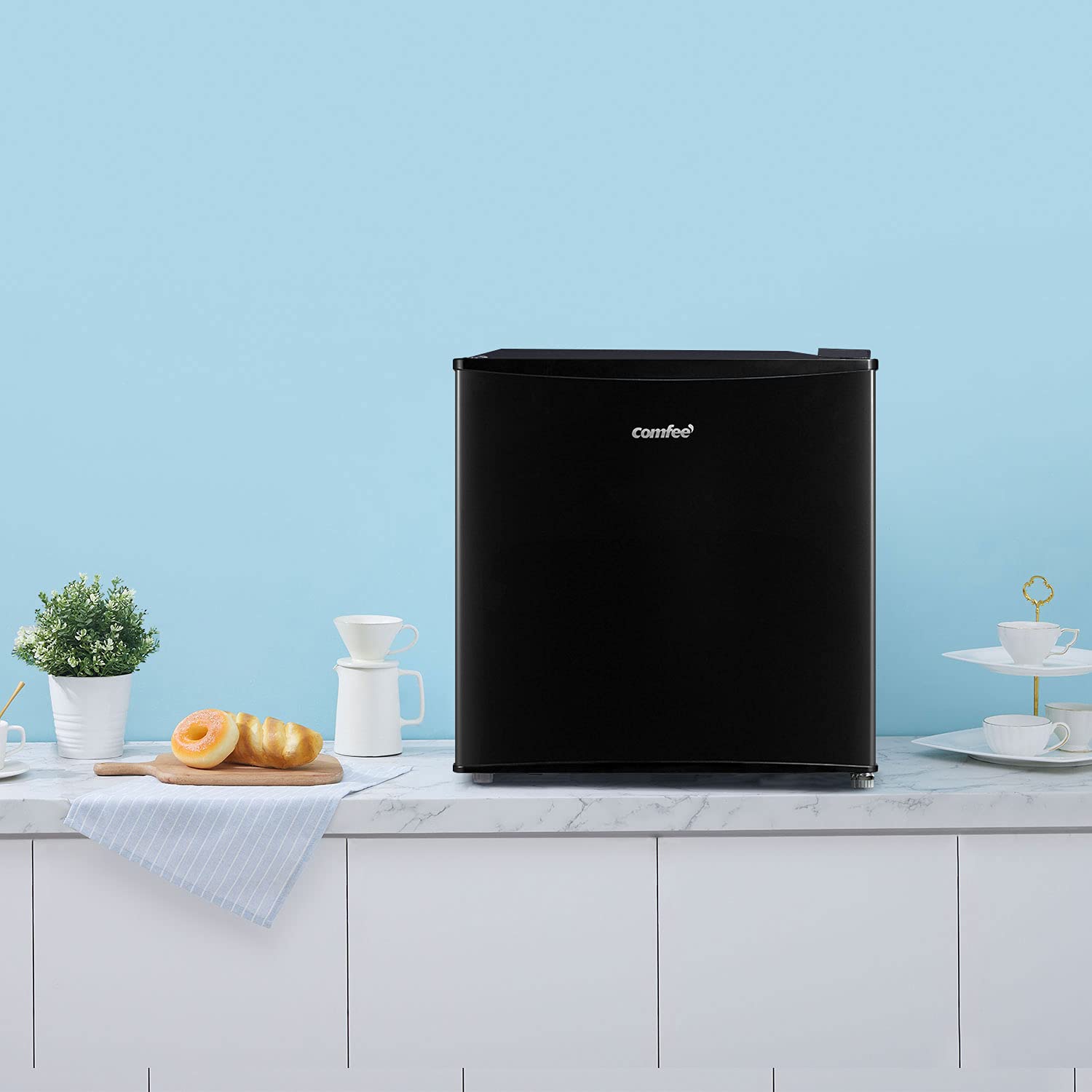 Buy COMFEE' 43 Litre Mini Fridge RCD50BL1(E) Table Top Fridge with