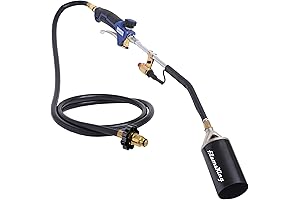 Flame King Propane Torch Kit Heavy Duty Weed Burner