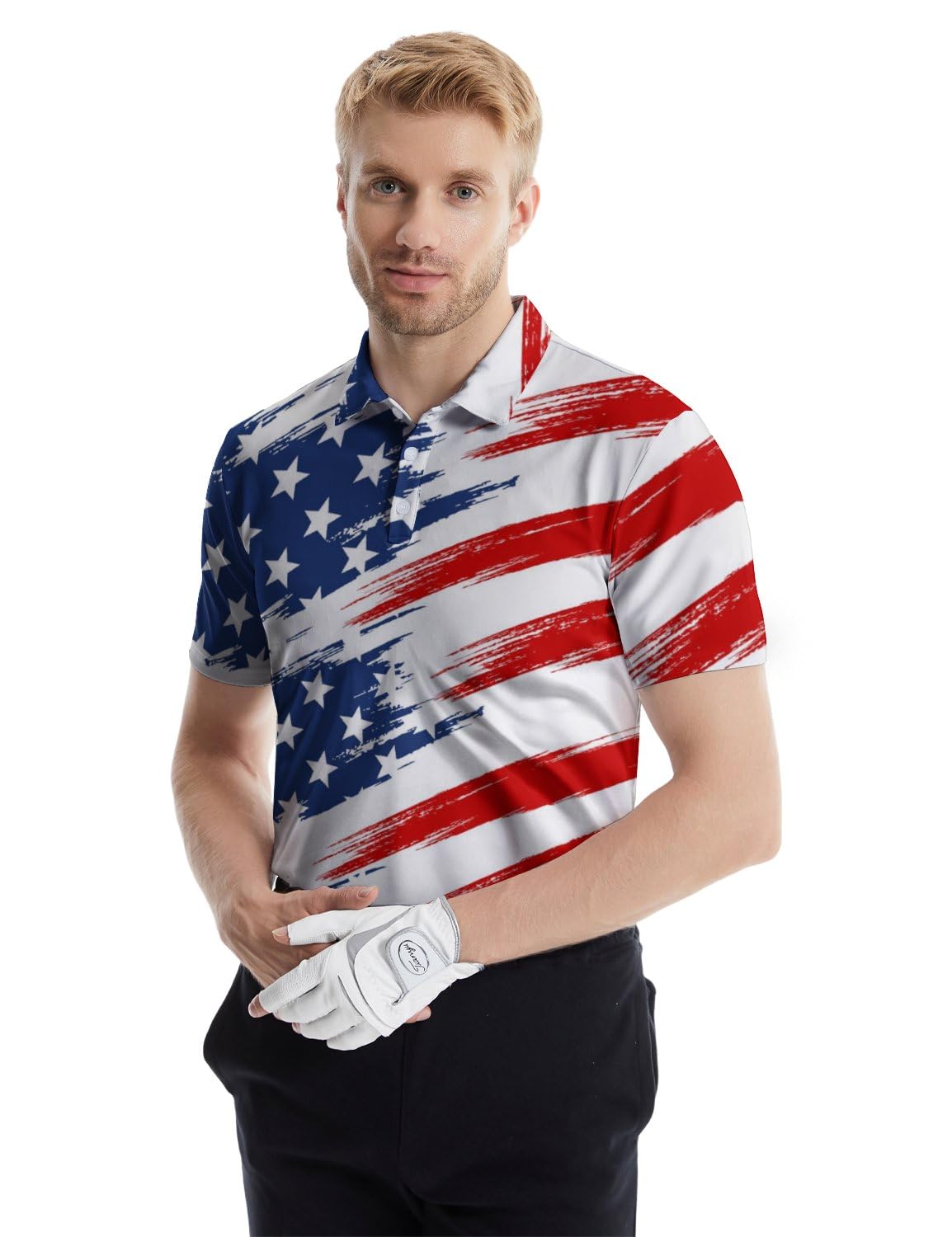 Polo de golf para hombre, divertido polo de manga corta, regalo de golf, secado rápido, absorbe la humedad, polos hawaianos para hombre