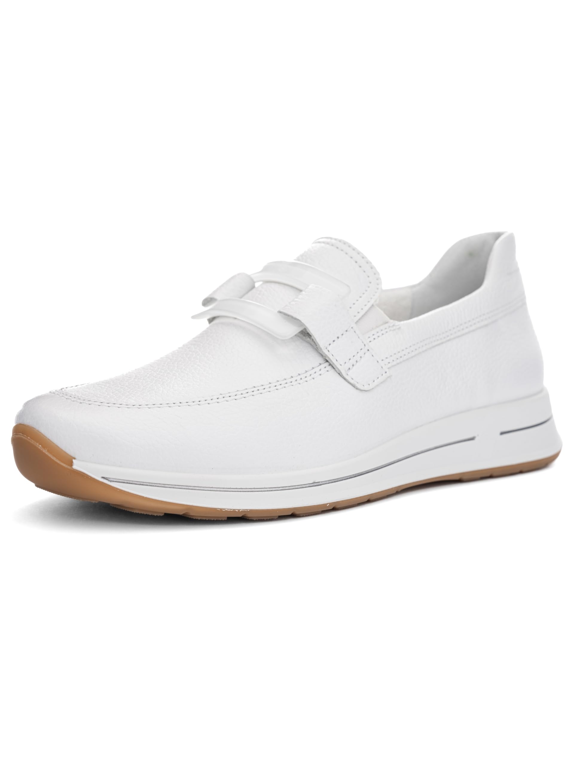 ARA Women's Osaka Slippers, White, EU 43 Wide
