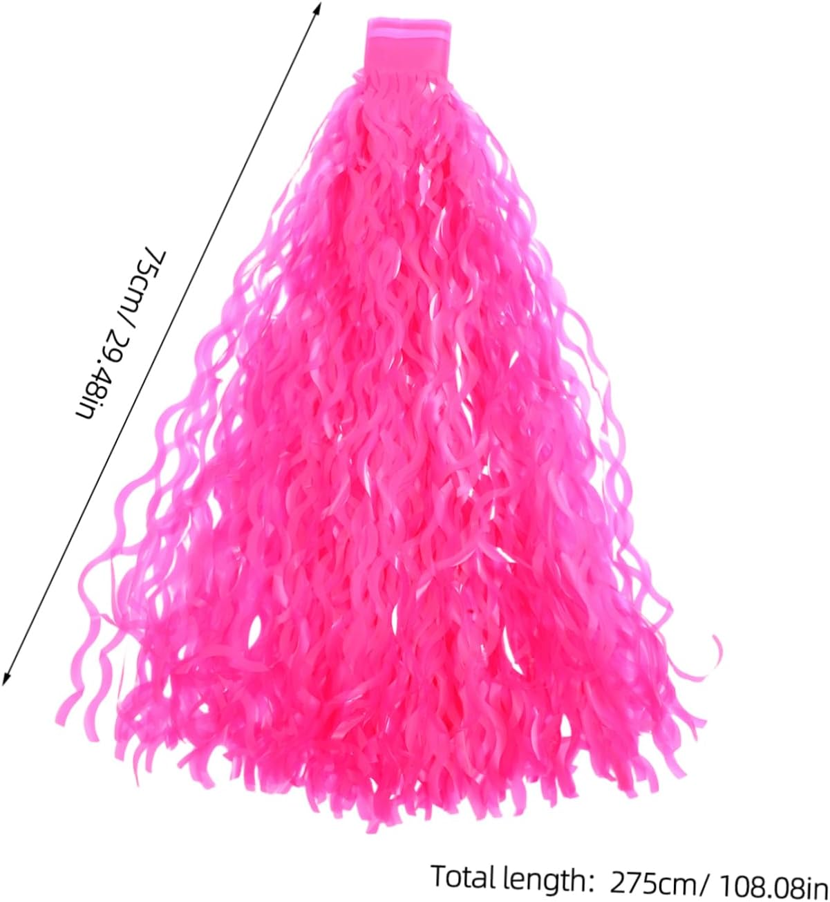 Ipetboom Fringe Table Skirt Tinsel Tassels 108 Plastic Table Decor for Wedding Birthday and Fiesta Party Decorations Colorful Streamer Skirt