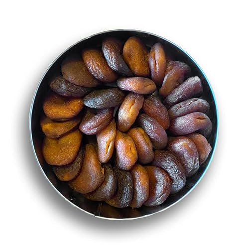 Premium Malak Sun-Dried Apricots - 1Lb (454 Grams) For Delicious Snacking And Healthy Eating #TOP29