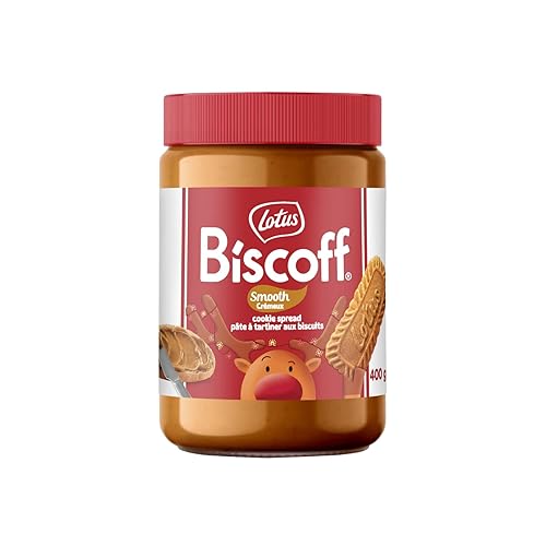 Lotus Biscoff - Sweet Spread - Smooth - 400g - Pack of 1 - Creamy