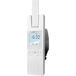 Interruptor Persiana Wifi Sin Neutro HOMEPILOT - Enrollador cinta RolloTron Premium Smart | Control cómodo persianas. Accesorio persianas Smart Home - ¡compatible instalación posterior! Capacidad carga: 45 kg