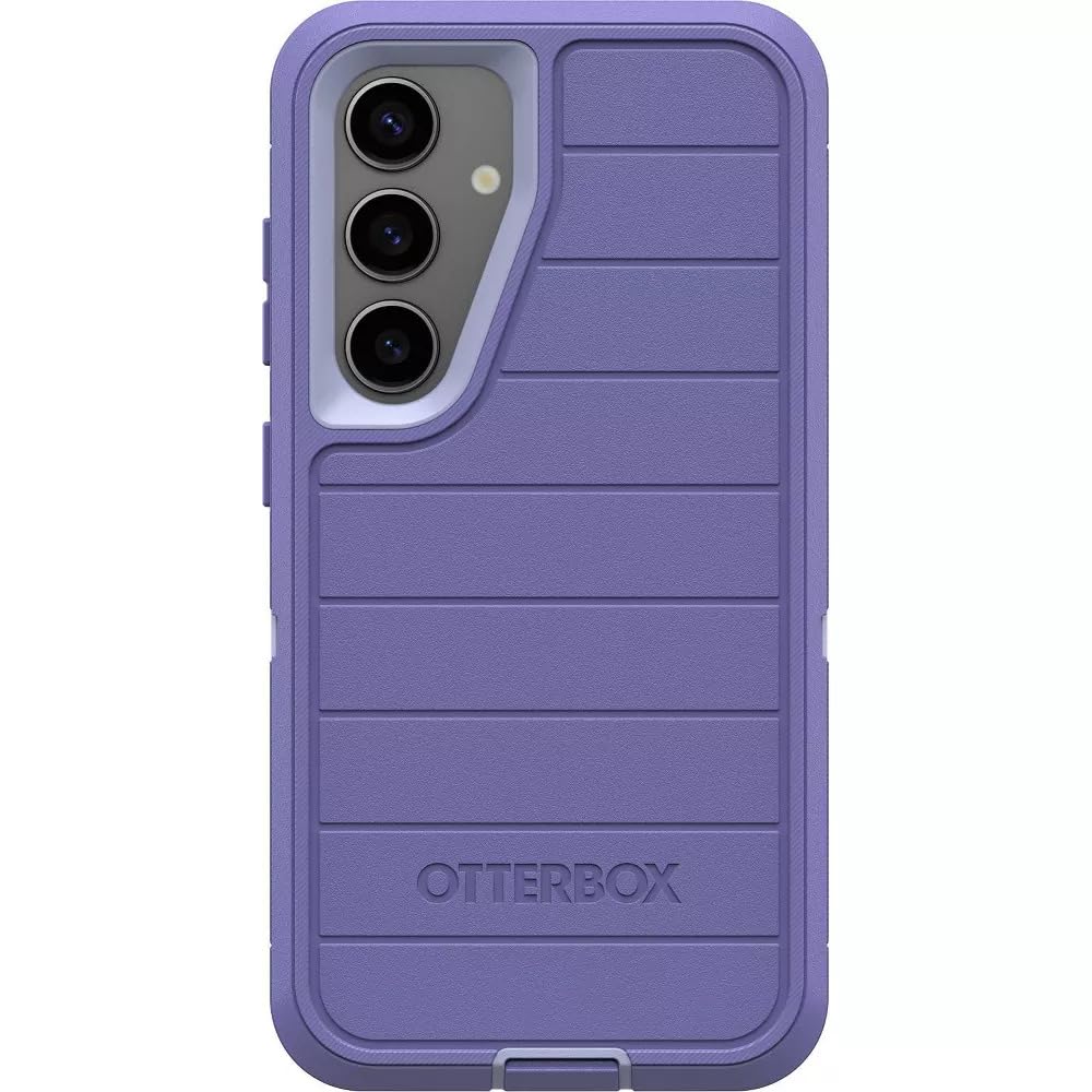 OtterBox Samsung Galaxy S25 (Only) - Defender Series Case - Mountain Majesty (Purple) - Case Only - Screenless - Rugged & Durable - with Port