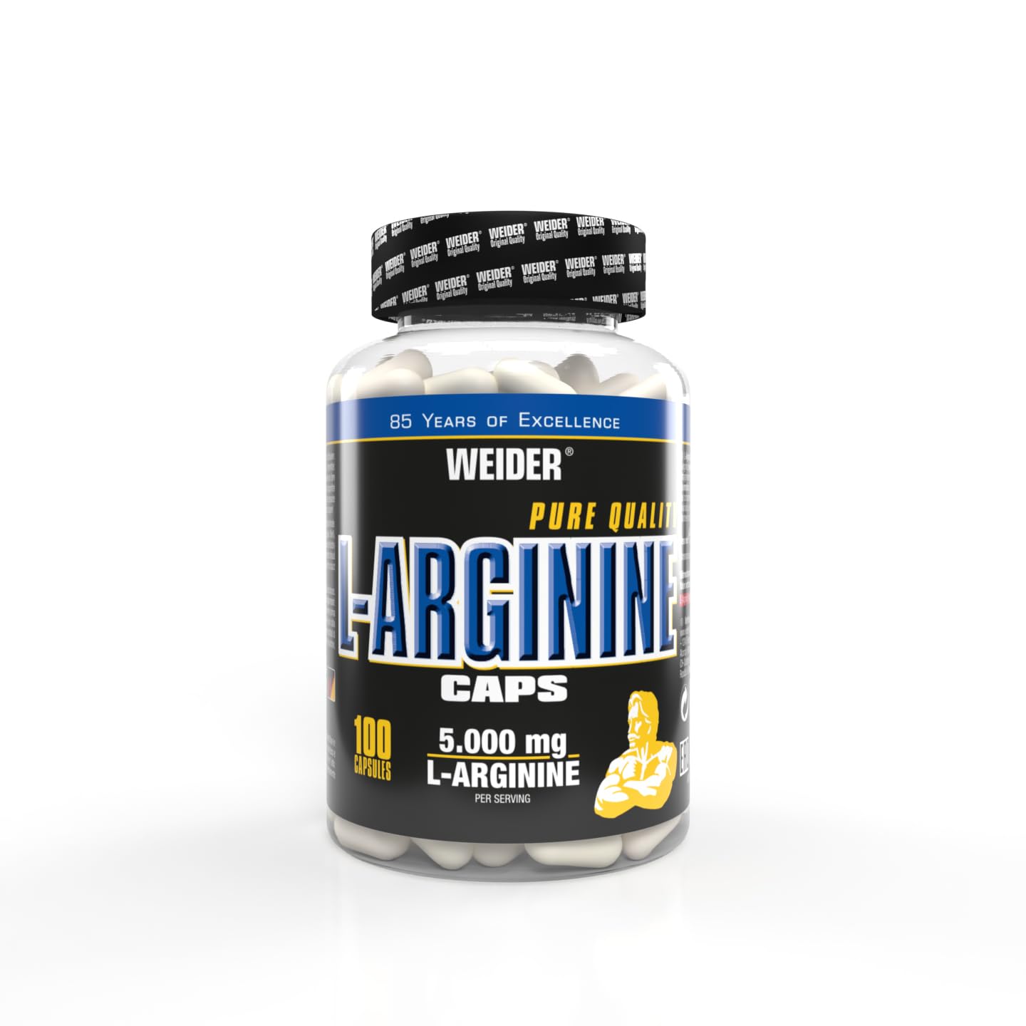 Weider L- Arginine Caps, 100 Capsules