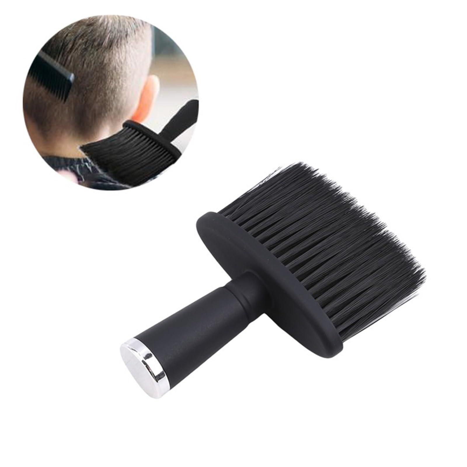 1/2 Pezzi Morbido Collo Spazzola For Spolverino Viso Barbiere Capelli