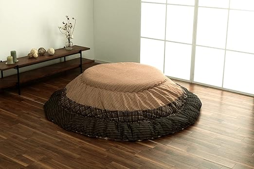 Amazon イケヒコ こたつ布団 円形 ゆかり 直径約5cm ブラウン しじら 厚掛け 日本製 和 こたつ布団 オンライン通販 Amazon イケヒコ こたつ布団 円形 ゆかり 直径約5cm ブラウン しじら 厚掛け 日本製 和 こたつ布団 オンライン通販