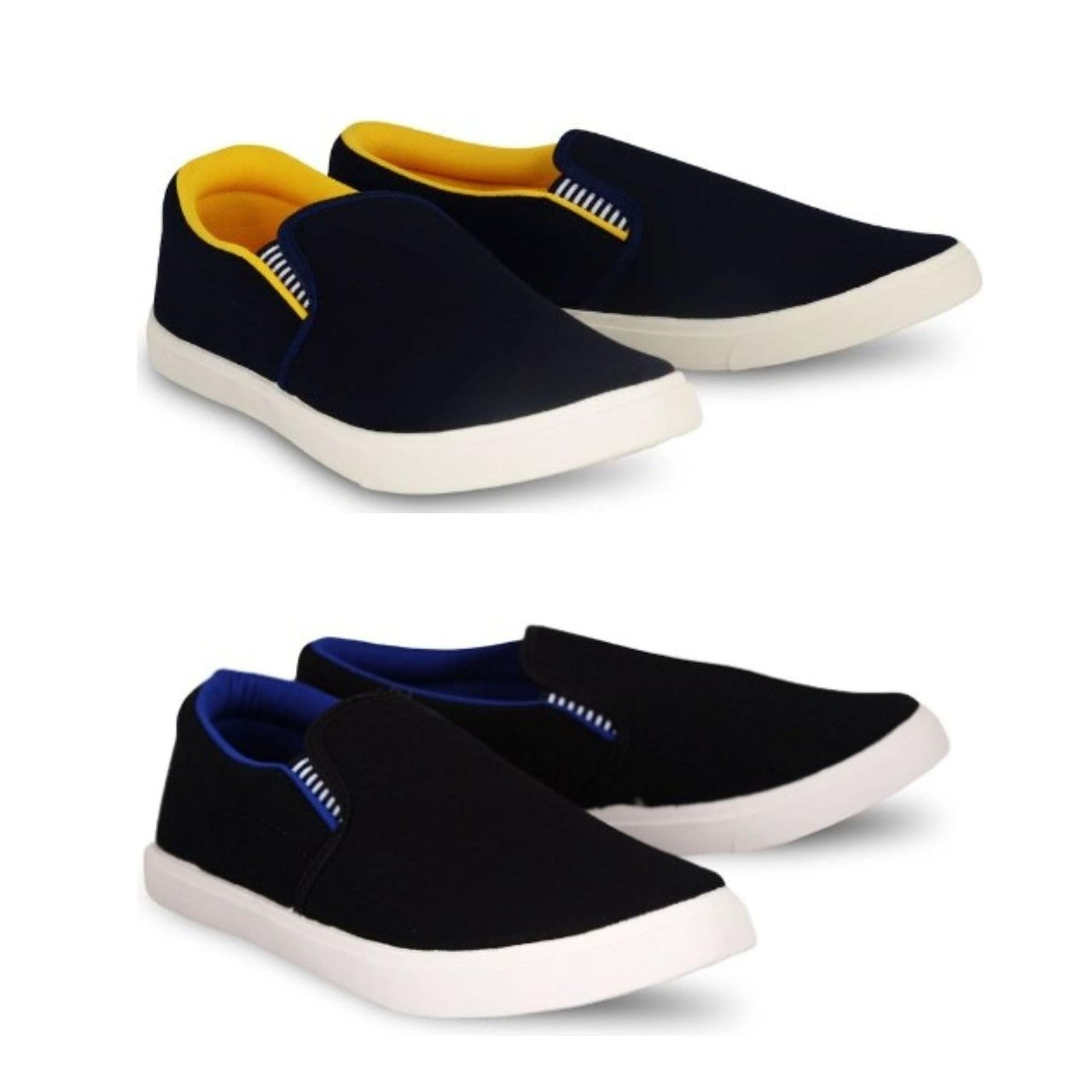 hotstyle Premium Casual Shoes Slip On Sneakers for Men |Combo Pack of 2|176-picture-10