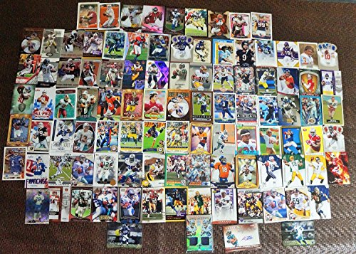 Football Star Cards 400 Count Box Jerseys/AUTO/Inserts/ROOKIES Brady/Manning/Rogers/ETC