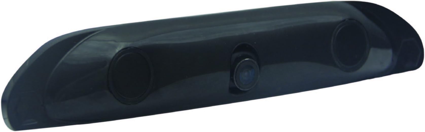 BOYO VTL421SR - Bar-Type License Plate Backup Camera with Parking Sensors (Black)