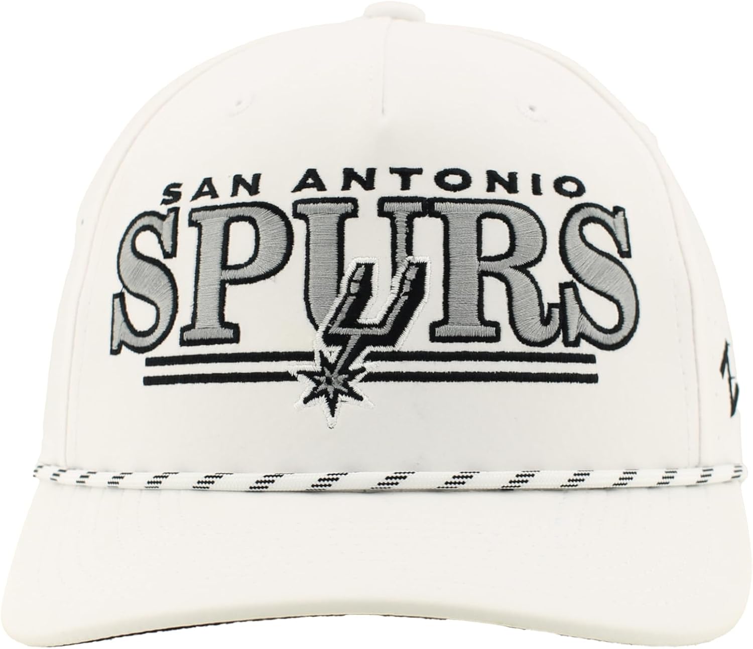 ZHATS NBA Unisex-Adult NBA Officially Licensed Rope Hat Snapback Performance Regalia White
