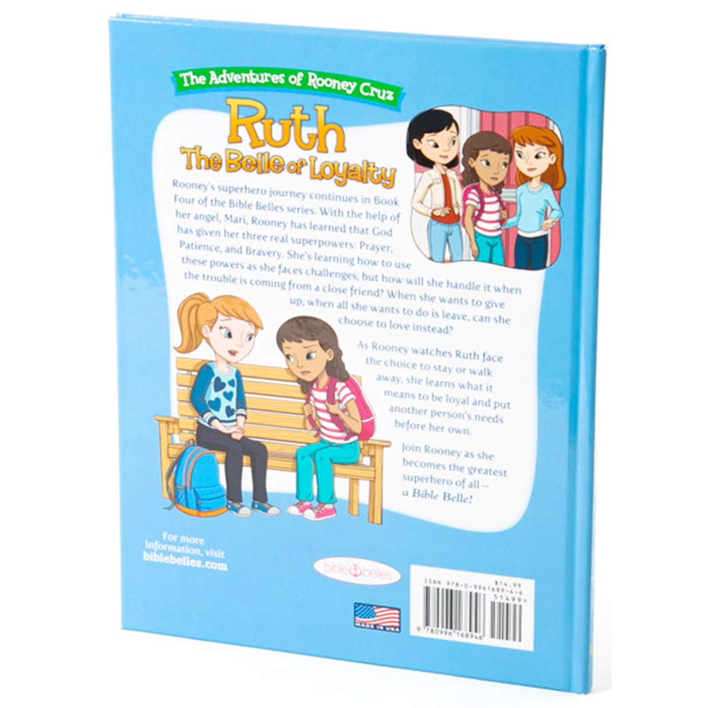 Bible Stories for Girls, "The Adventures of Rooney Cruz: Ruth The Belle of Loyalty" A Bible Story Book For Kids, Ruth Story of Loyalty Book for Christian Girls & Boys, Sunday School Teachers - Image 3