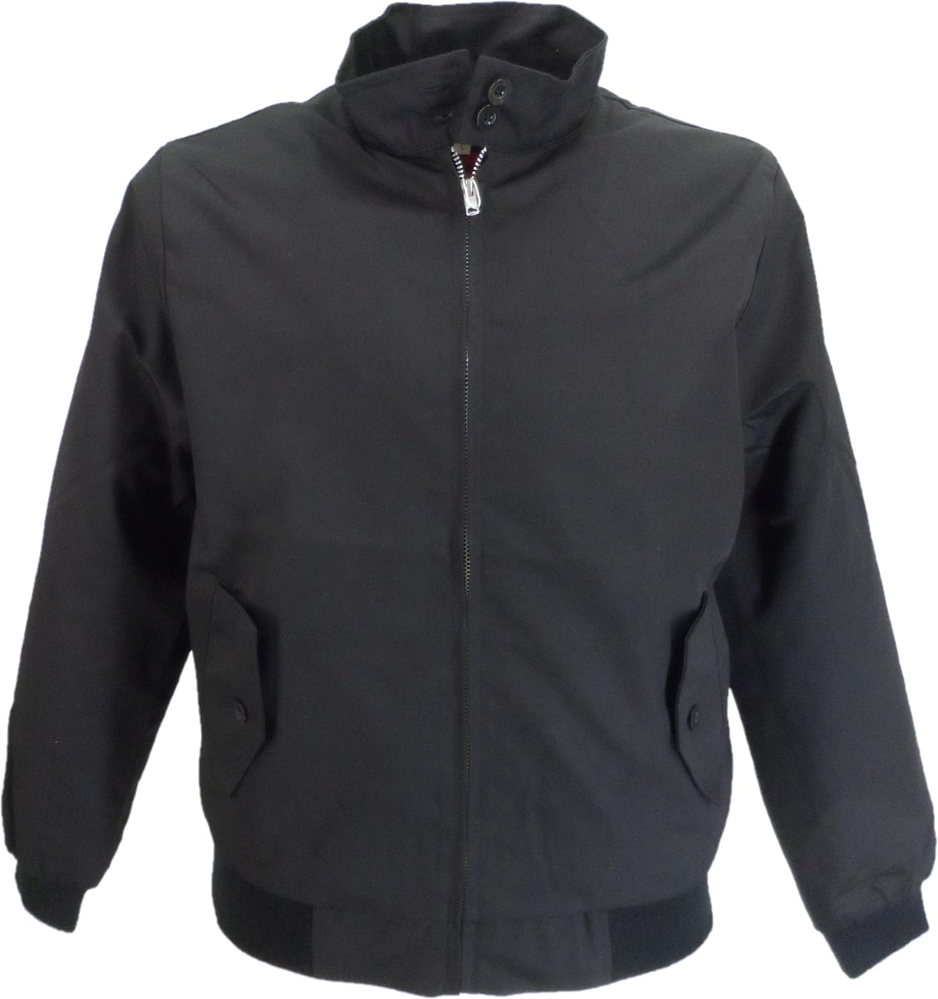 Relco Women's Black Classic Harrington Jackets (Uk, Alpha, L, Regular, Regular, )