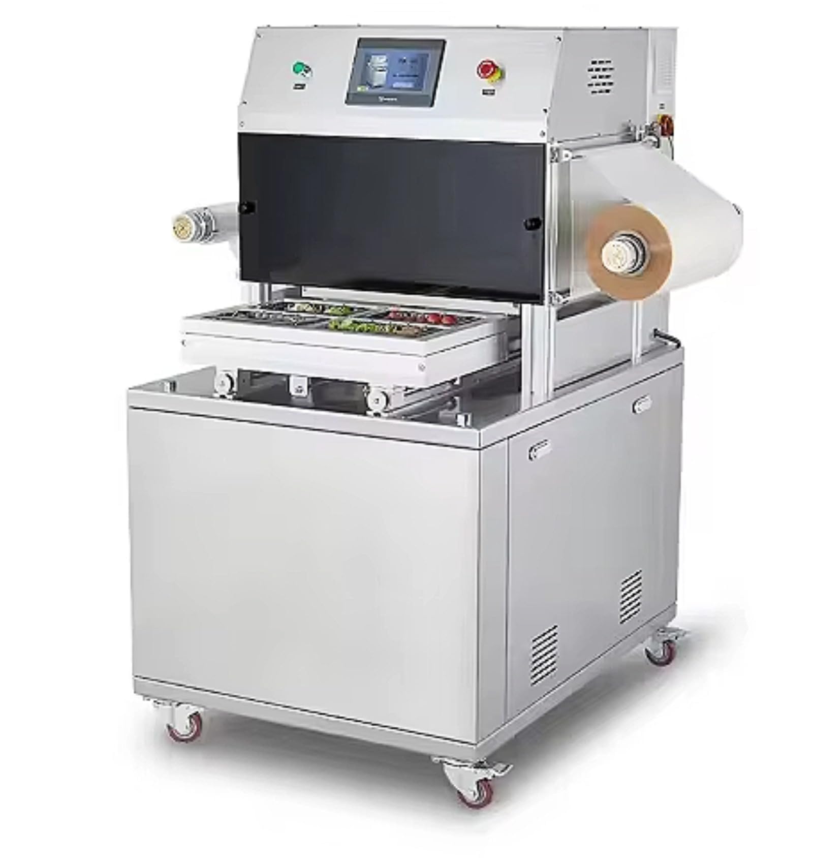 Máquina de embalaje de atmósfera modificada, máquina de sellado MAP