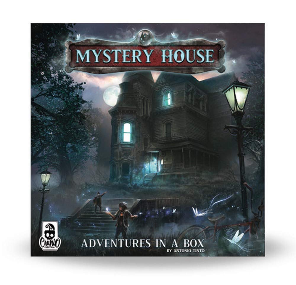 Cranio Creations- Mystery House Gioco da Tavolo, Colore Blu, 907B6E1A91