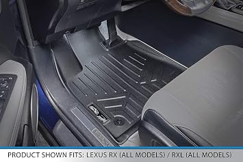 MAXLINER Custom Fit Floor Mats 1st Row Liner Set Compatible with 2016-2022 Lexus RX