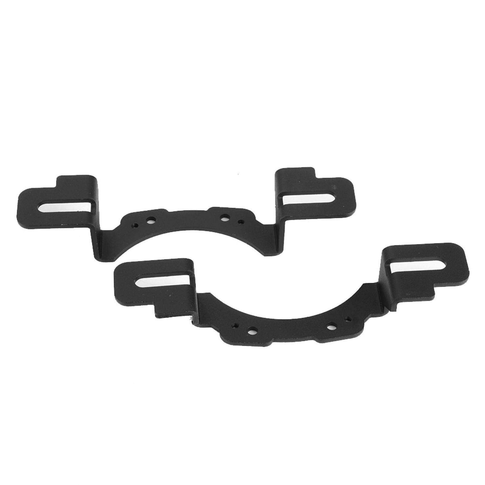 Staffa di montaggio per fendinebbia per paraurti anteriore da 4 pollici, staffa per fendinebbia in acciaio adatta per paraurti anteriore Wrangler JK 10th Anniversary