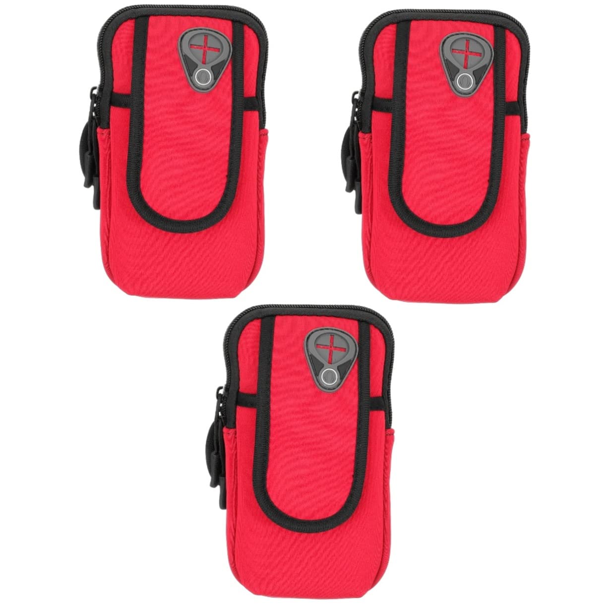 3piezas Deportivo para Teléfono Móvil Bolsa para Correr Soporte De Brazo Práctico y Ligero Compatible Móviles para Ejercicio y Actividades Al Aire