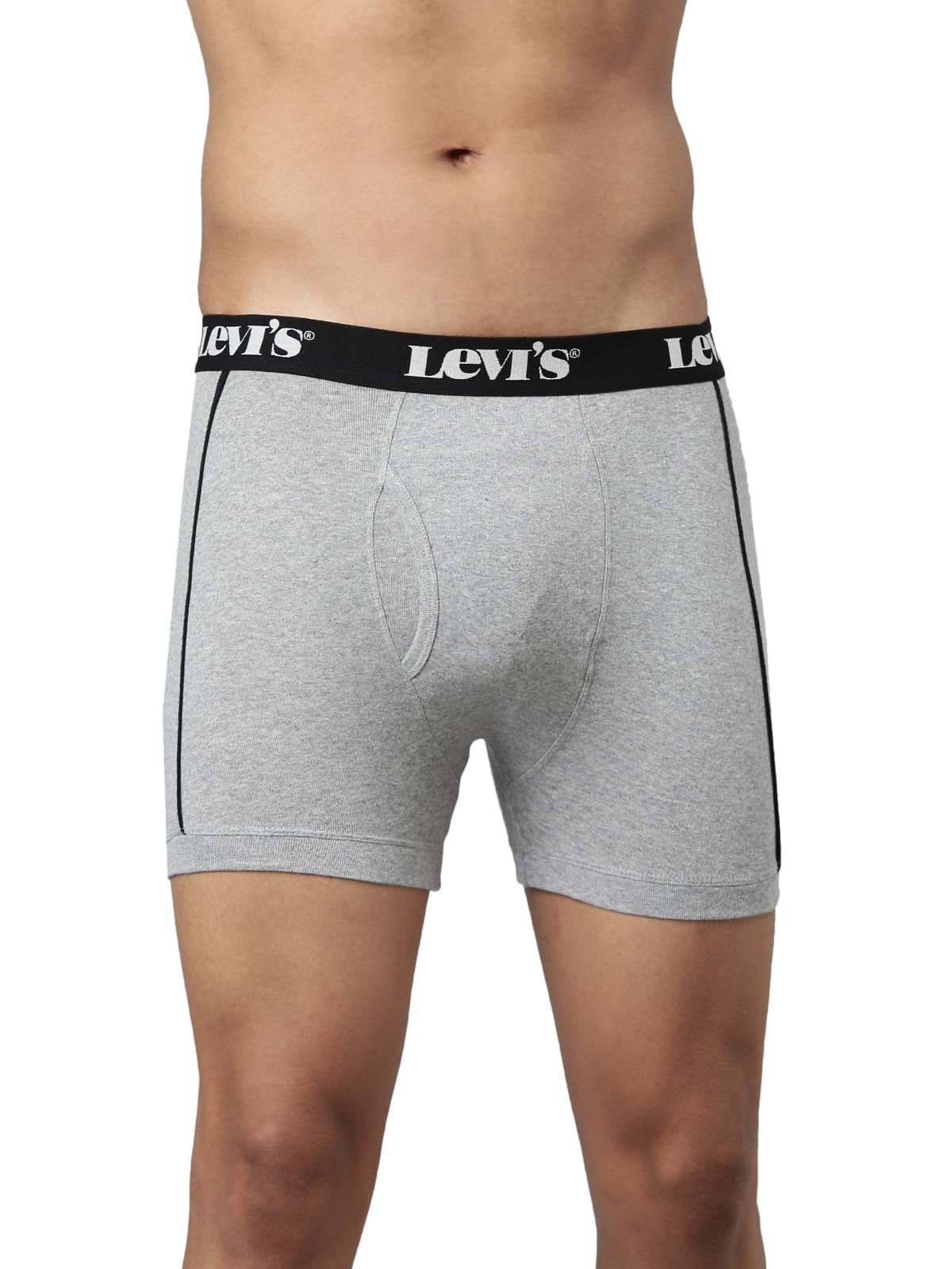 levi's 007A Men's Pure Cotton Solid Trunk - Mid Rise, Inner Elastic Waistband (Pack of 1)-picture-34