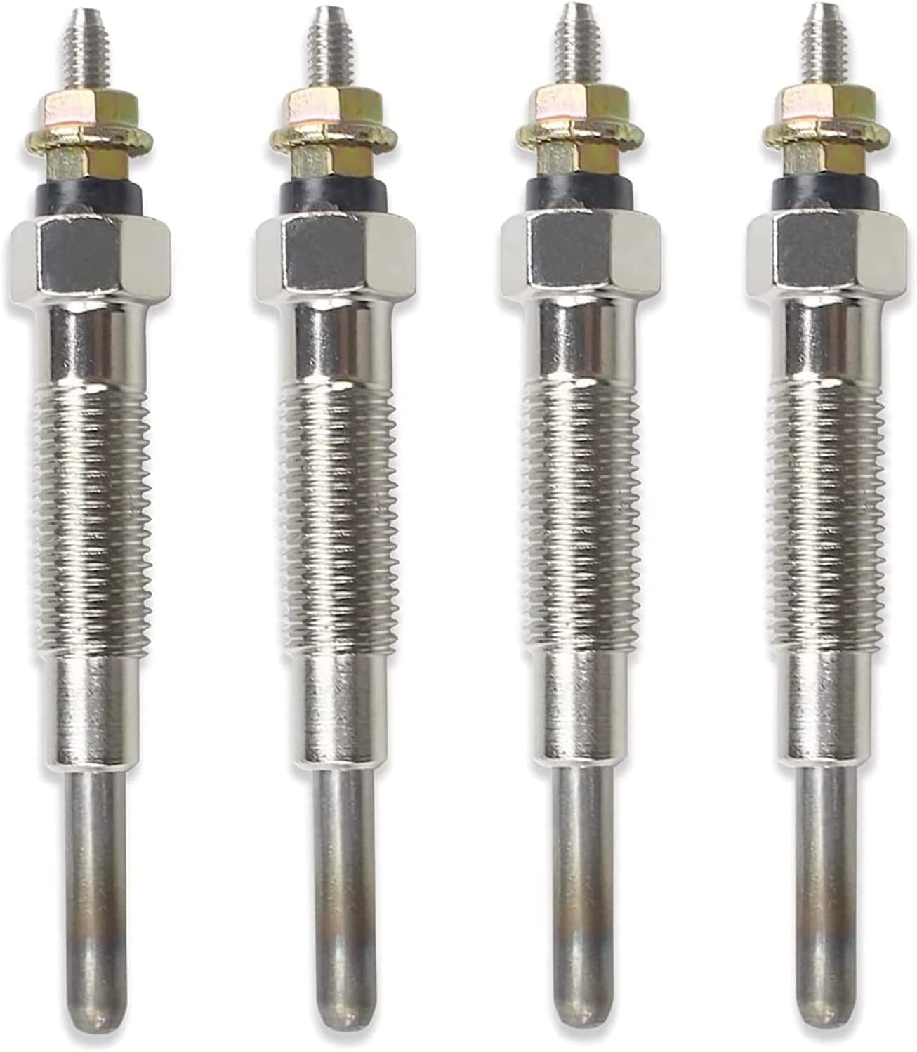 4PCS 4D55 4D55T 4D56 4D56T Car Heater Glow Plugs Diesel Heater 12V for Mitsubishi Triton Pajero L200 L300 2.5L