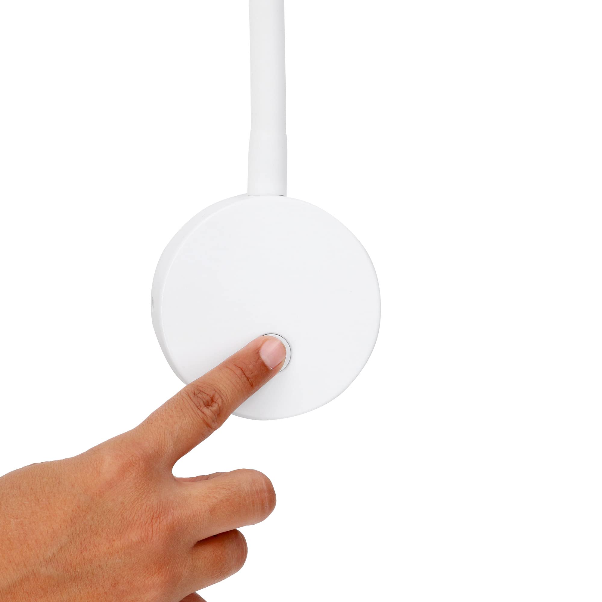 FORLIGHT Crobat (2 unidades) Lámpara de Lectura LED para Dormitorio. Aplique de Pared para Mesita de Noche. Luz de Lectura para Cabecero de Cama con Luz Cálida