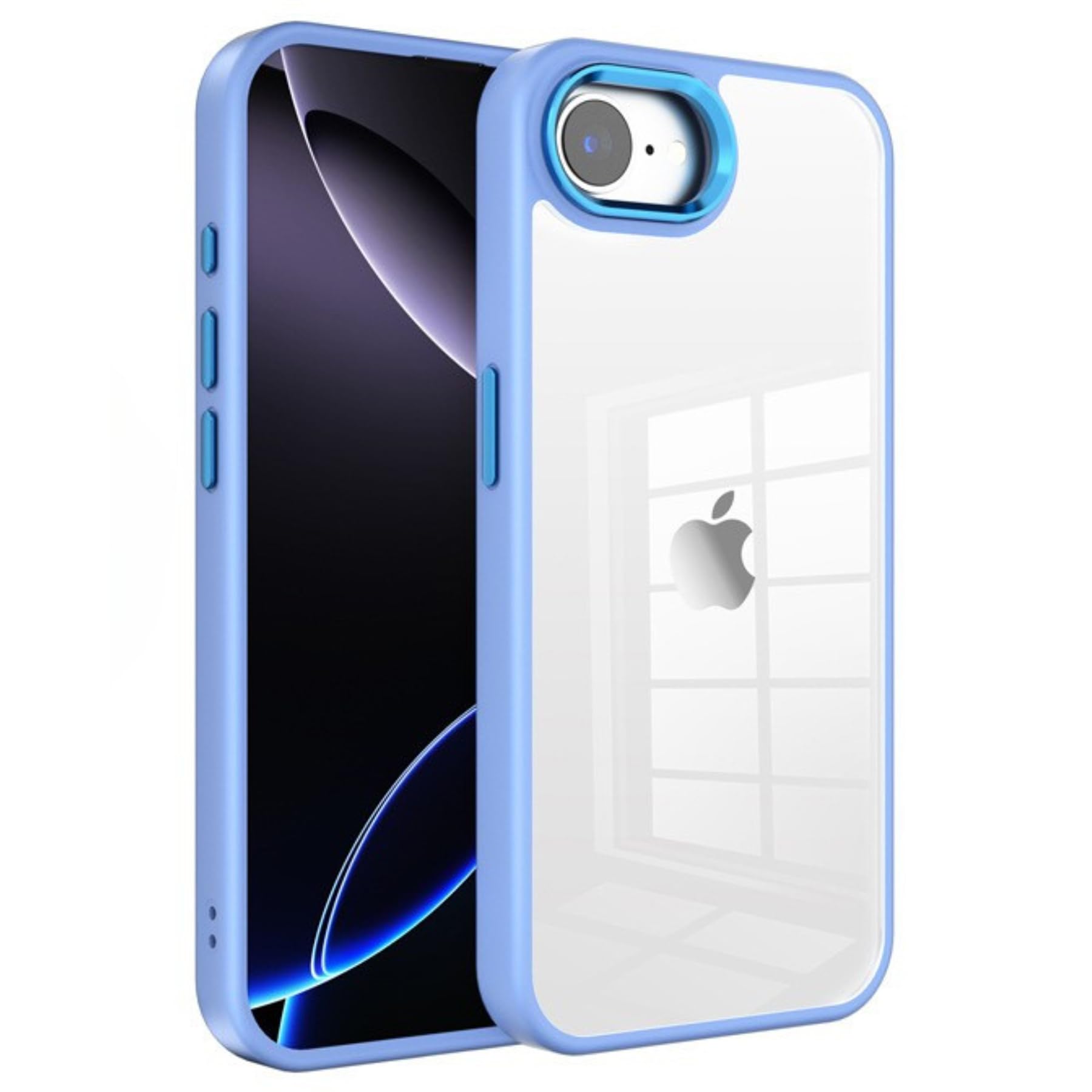 Amazon.co.jp: CeleBerry iPhone 16 ケース フルクリア 透明 クリア