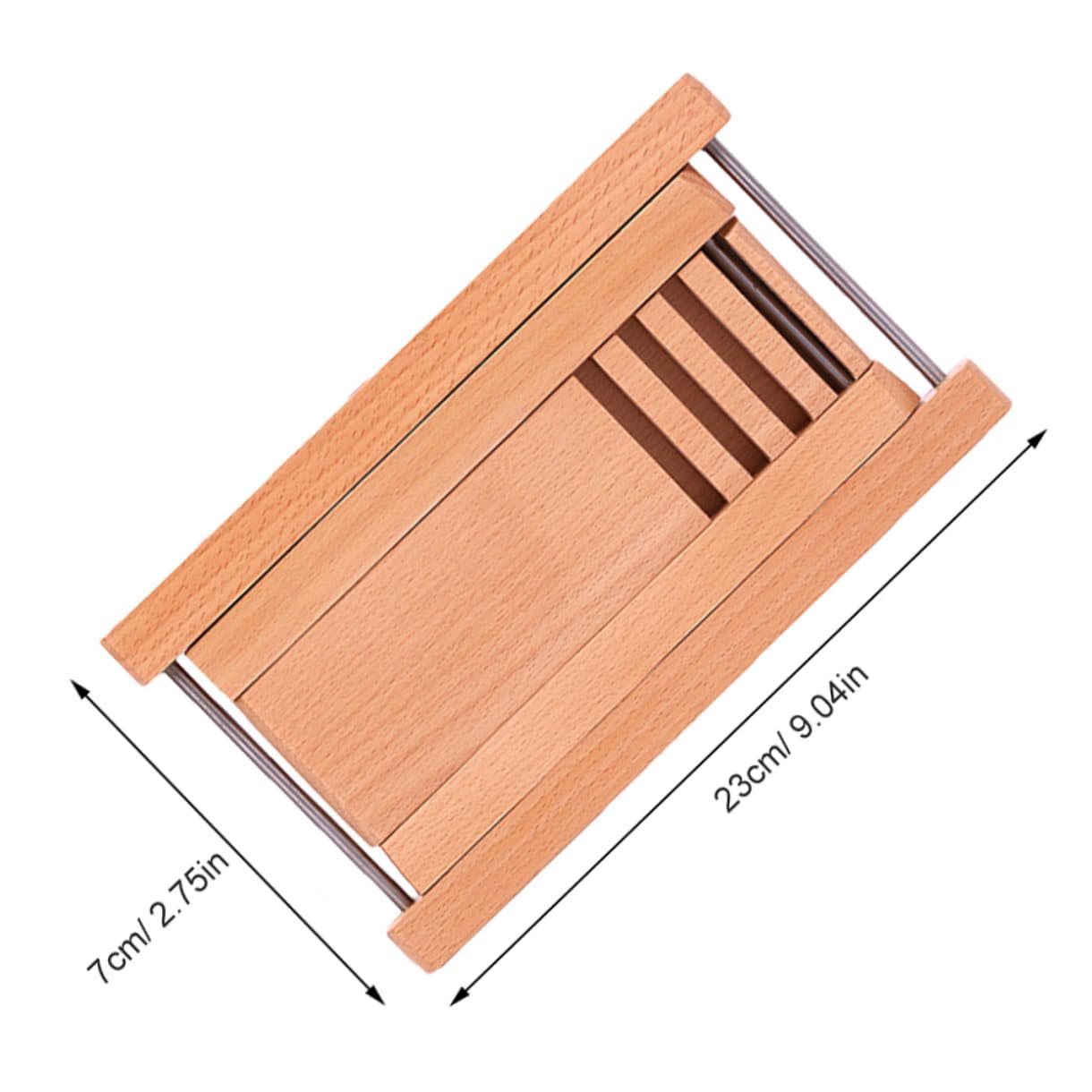 Poggiapiedi Regolabile a 4 Posizioni in Legno per Chitarra | Beige, Stabile e Leggero, Pieghevole per Uso All'aperto, Pedalino Supporto Piedi