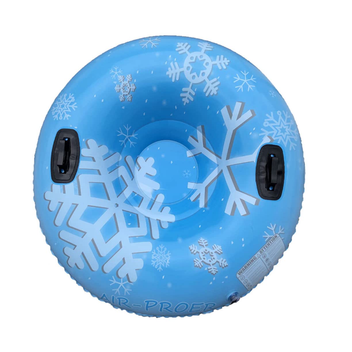 CORHAD Family Winter Fun Heavy Duty PVC Inflatable Ski Ring Safe Easy to Use Sled for Boys and Girls