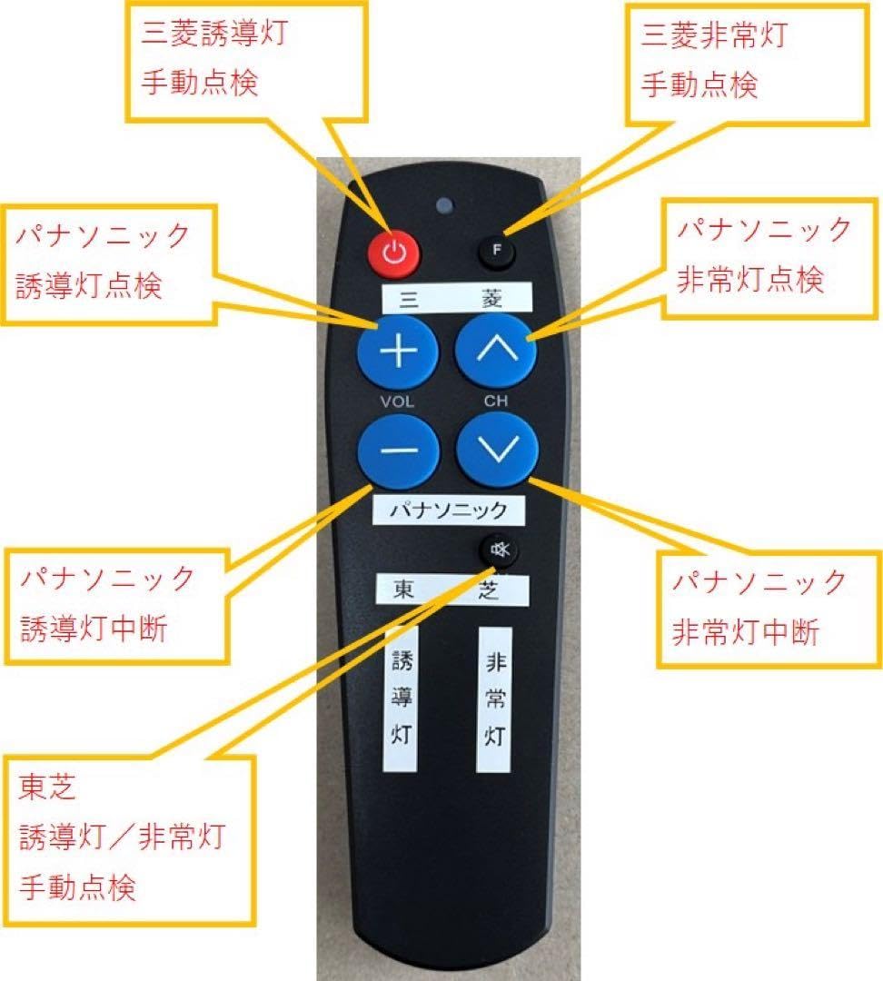 Amazon.co.jp: 誘導灯／非常灯点検リモコン TypeⅡ : おもちゃ