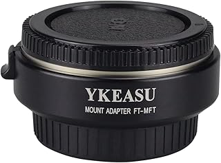 Electronic Auto Focus AF Lens Mount Adapter for Four Thirds (4/3) Mount Lens to Micro Four Thirds (MFT,M4/3) Mount Camera
