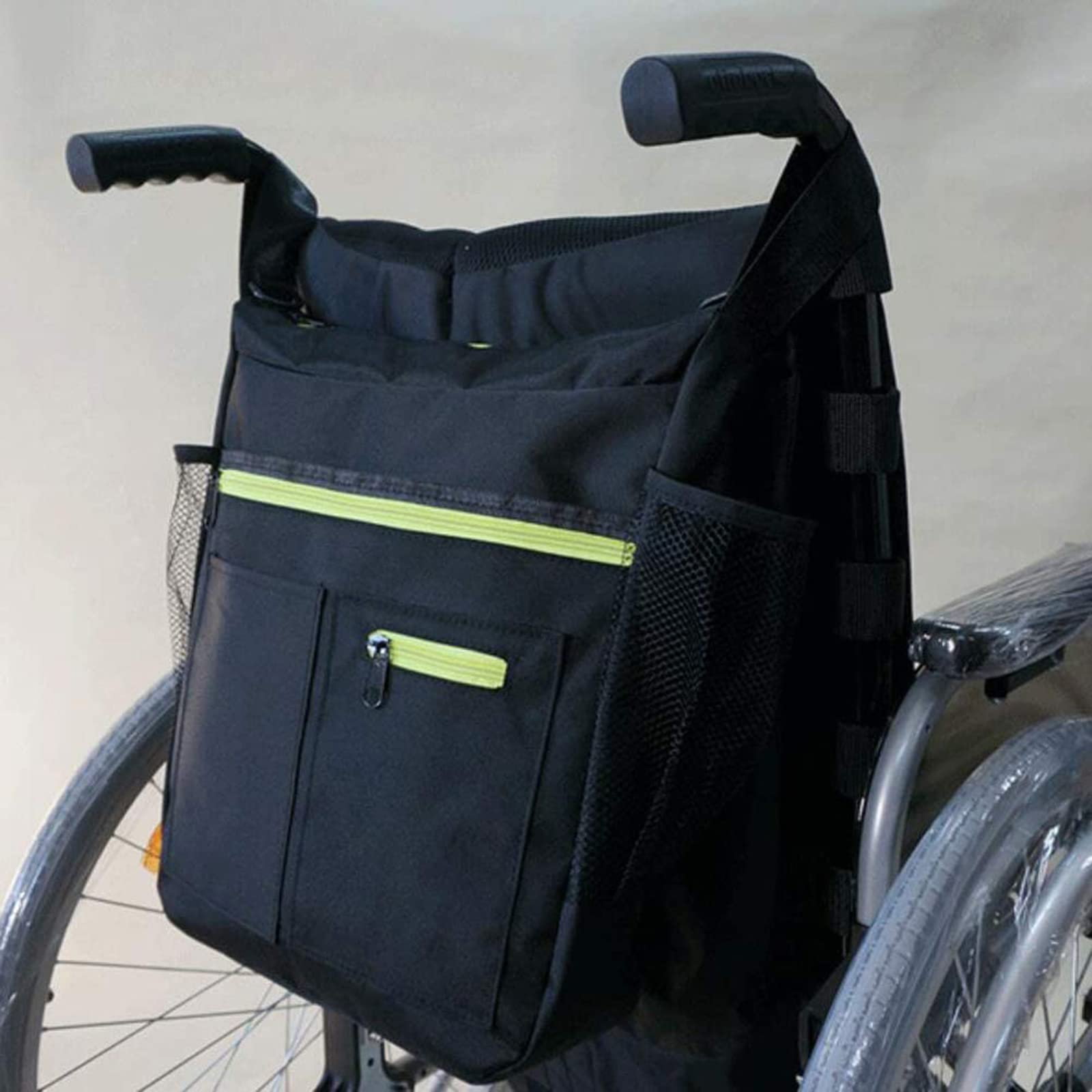 Torba do przechowywania plecaka na wózek inwalidzki, dla osób starszych, seniorów, niepełnosprawnych, pasuje do większości skuterów, chodzików, rollatorów