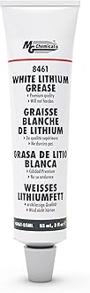 MG Chemicals Lithium Grease, 85 ml Tube, White