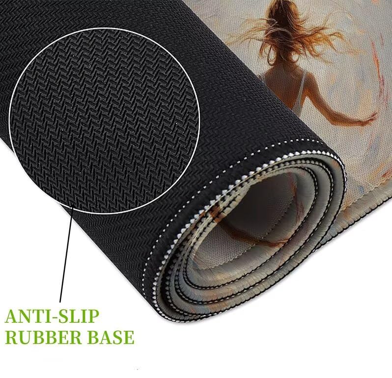 Tapis de souris de précision 1200x600 mm aux bords cousus renforcés - 5