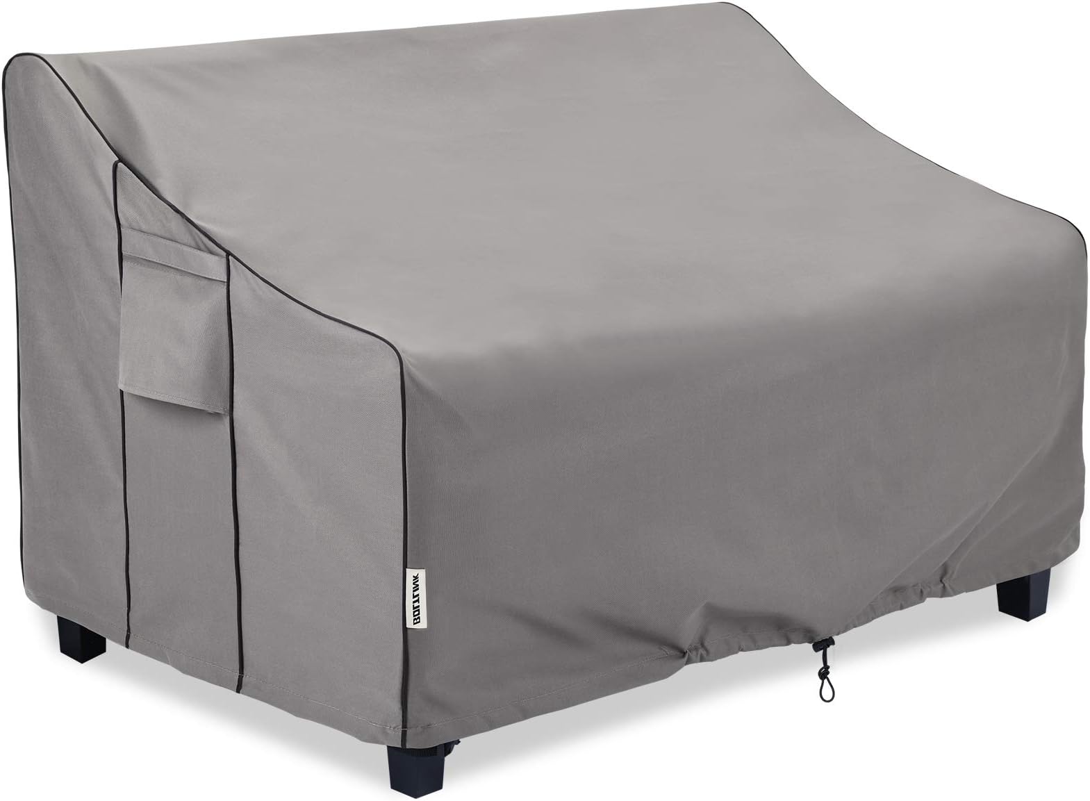 BOLTLINK Outdoor Patio Furniture Covers Waterproof ,Durable 3-Seater Sofa Cover Fits up to 88W x 40D x 33H inches