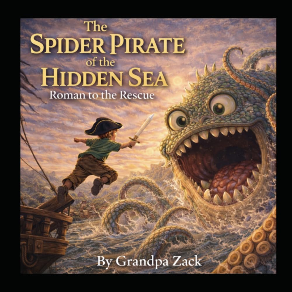 The Spider Pirate of the Hidden Seas: Roman to the Rescue (The Spider Adventure Chronicles)