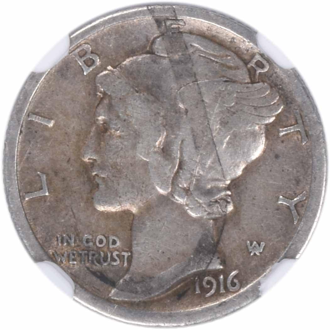 1916 D Mercury Dime NGC VF30 at Amazon's Collectible Coins Store