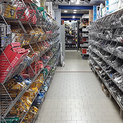 Espositore con 4 Ceste Sovrapponibili a Bocca di Lupo