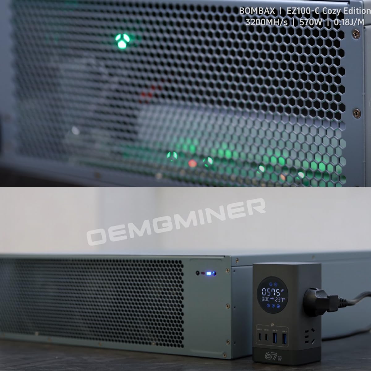 Amazon.com: New Bombax Miner EZ100-C 3200M 570W Ethereum Classic ETC, ZIL,  Octa Quiet Miner Crypto Mining ASIC Miner Home Mining Dual Mode (3200M) :  Electronics