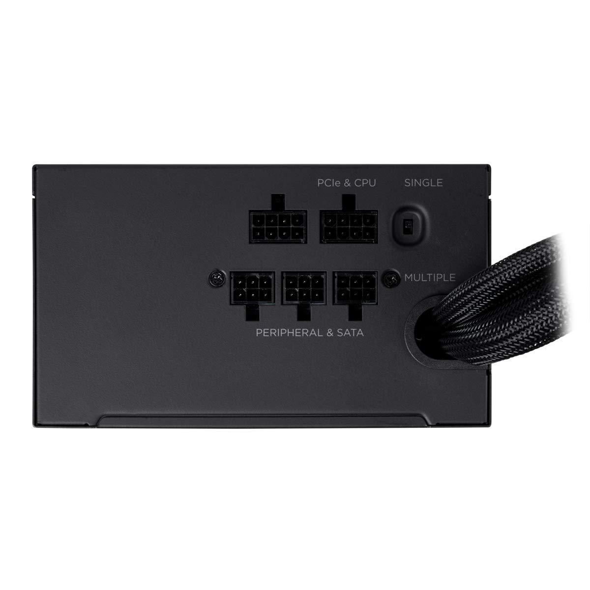 Corsair Vengeance 650M 650W ATX Negro unidad de - Fuente de alimentación (650 W, 12 cm, 1 Ventilador(es), Activo, Semimondular, PC)