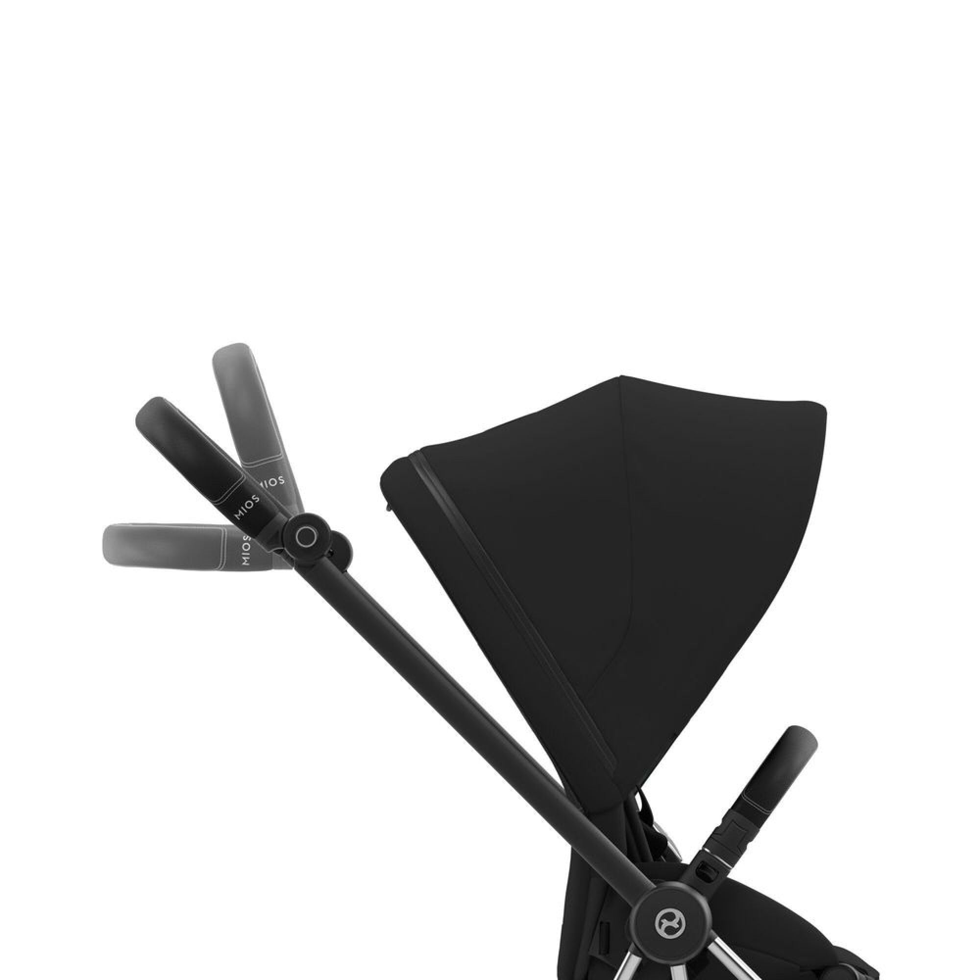 Châssis de poussette Mios 3 Chrome Black - Cybex