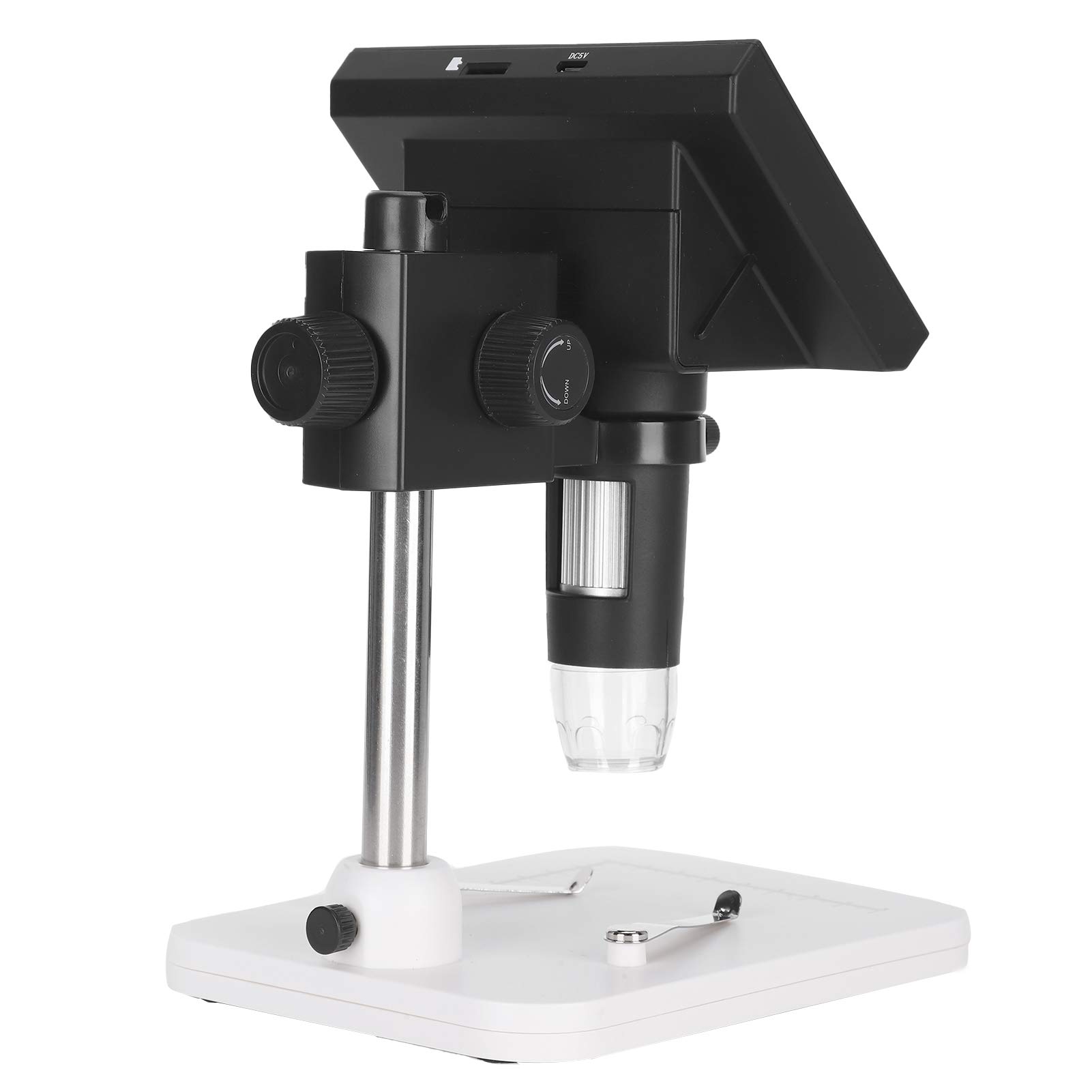 Sxhlseller Microscopio Digitale USB 1000X 2.0MP |Microscopio VGA con Display LCD da 4,3 Pollici con 8 Luci LED Dimmerabili per la Riparazione del Circuito di Ispezione delle Monete