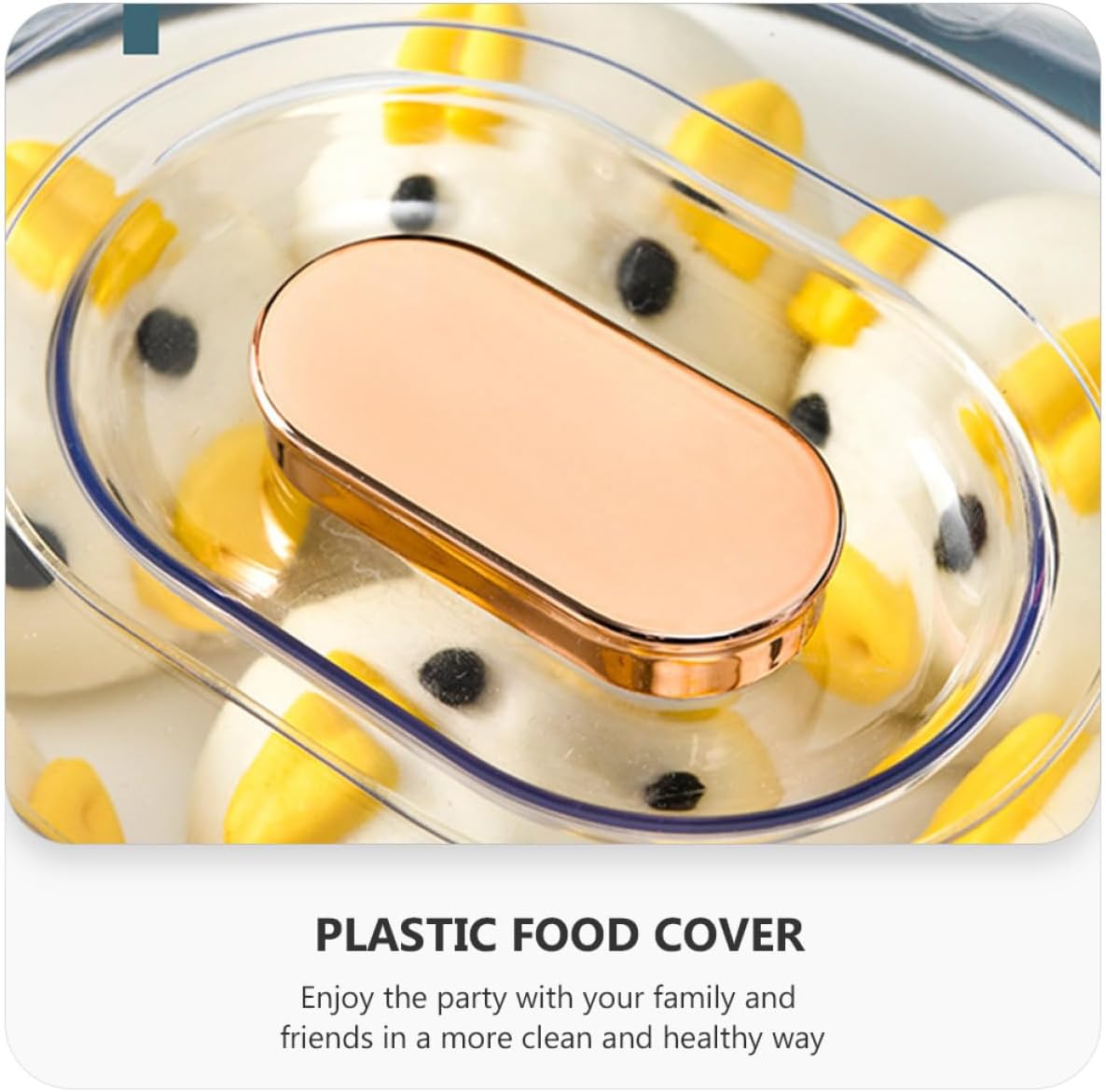 Dish Cover Xmas Heat Preservation Food Protector for Kitchen Party